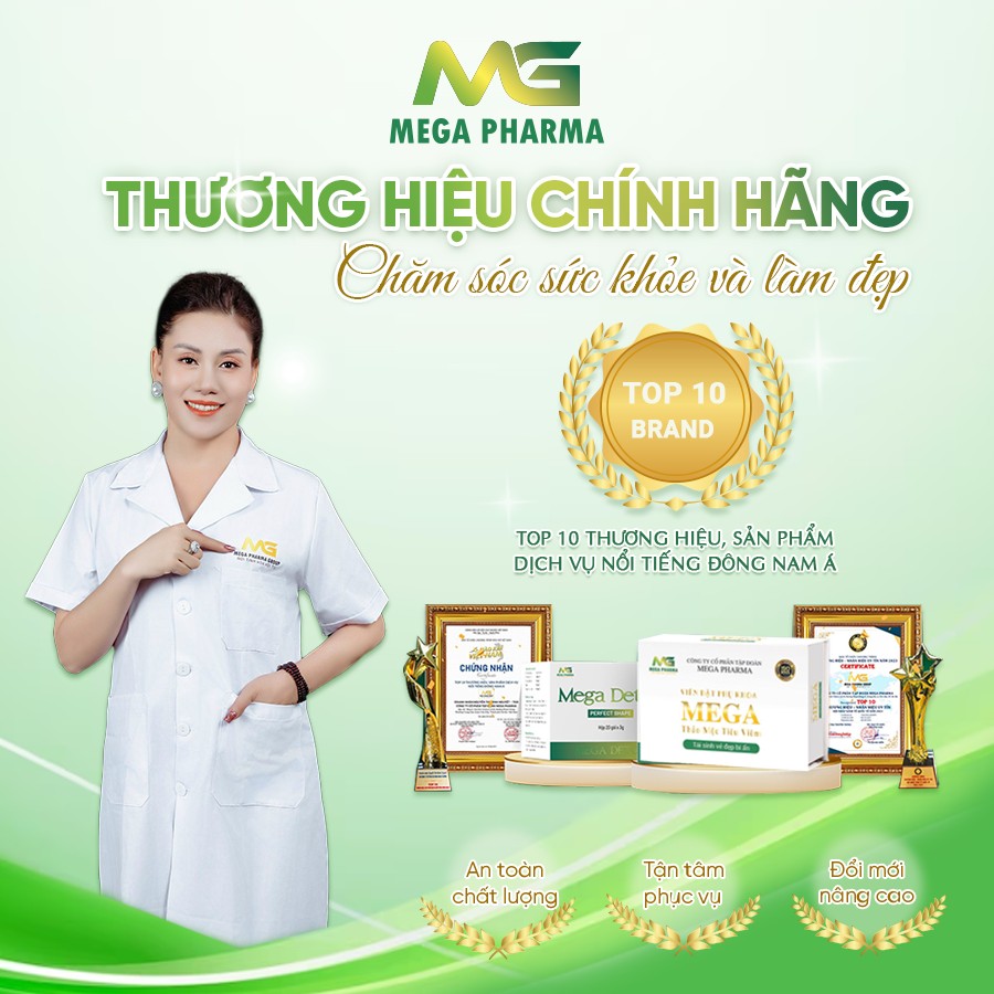 MEGA PHARMA - THƯƠNG HIỆU CHÍNH HÃNG CHĂM SÓC SỨC KHỎE VÀ LÀM ĐẸP