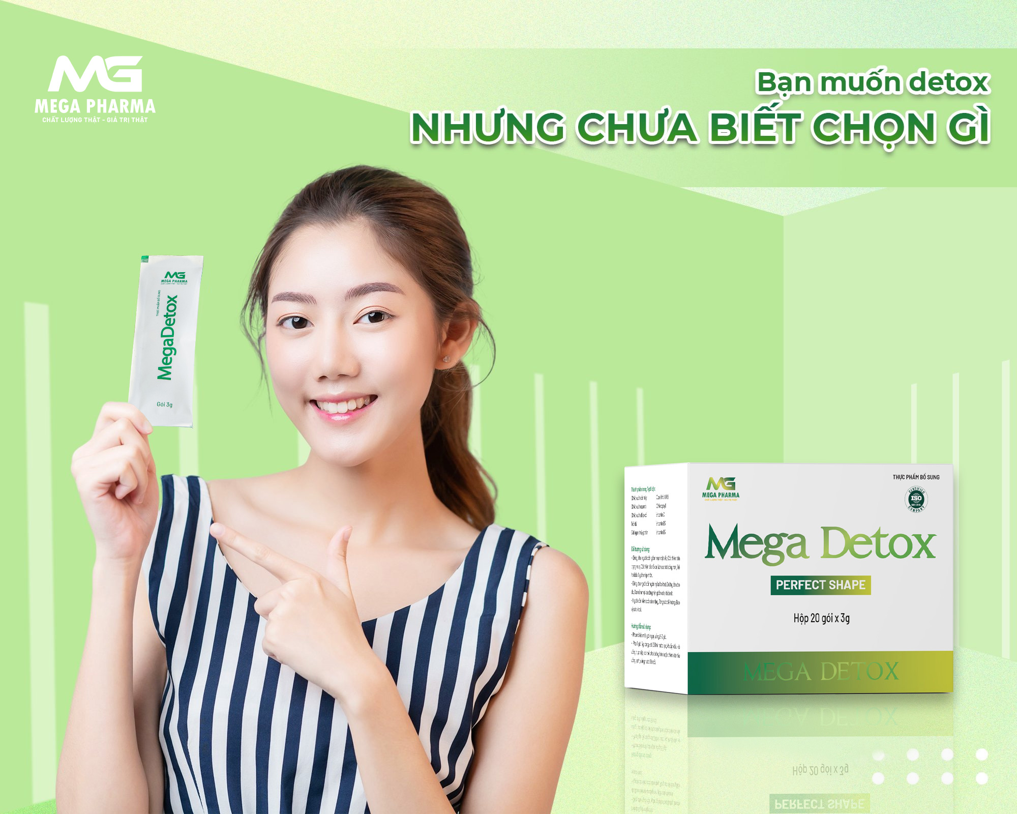 Bạn muốn detox nhưng chưa biết chọn gì? Sử dụng MegaDetox ngay!