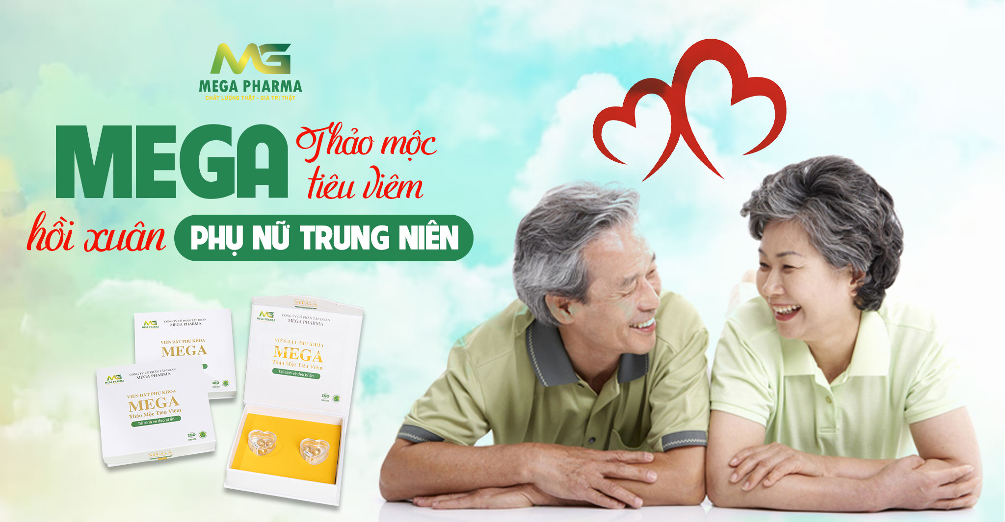 MEGA THẢO MỘC TIÊU VIÊM - HỒI XUÂN VỚI PHỤ NỮ TRUNG NIÊN